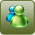 �����������Ϊ�������ϵ�ˣ��������û����ʾ�򵯳�,���ֶ������˺Ż�
�������°� Windows Live Messenger 8.0